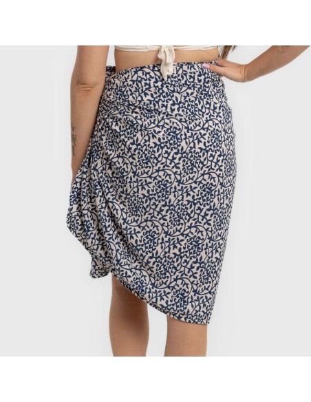 Pack Toalla Pareo + Bolso Aladero azul