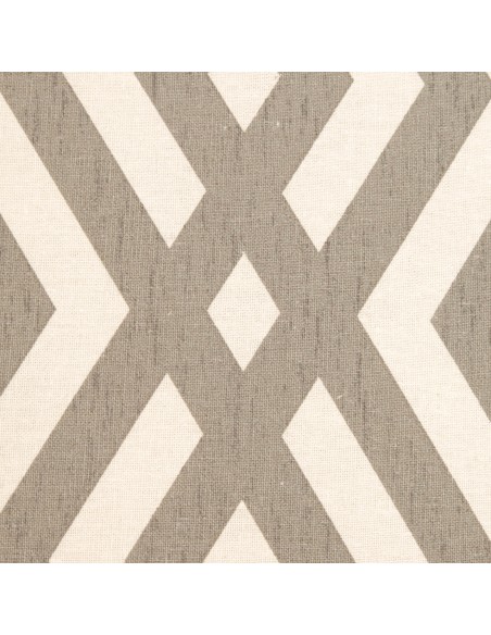 Cojín cuadrante antimanchas Nela liso 50x50 - funda + relleno