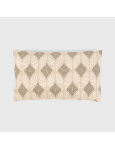 Cojín rectangular antimanchas 30x50 Cabot liso - funda + relleno