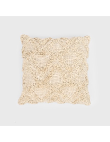 Cojín cuadrante algodón Tin 45x45 - funda + relleno