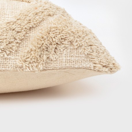 Cojín cuadrante algodón Tin 45x45 - funda + relleno