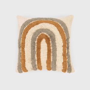 Cojín cuadrante algodón Drus 45x45 - funda + relleno