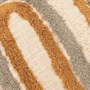 Cojín cuadrante algodón Drus 45x45 - funda + relleno 2