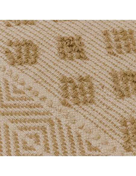 Alfombra algodón jute Vicenzo natural