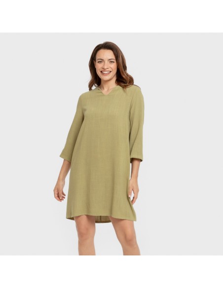 Camisola lino mujer lisa