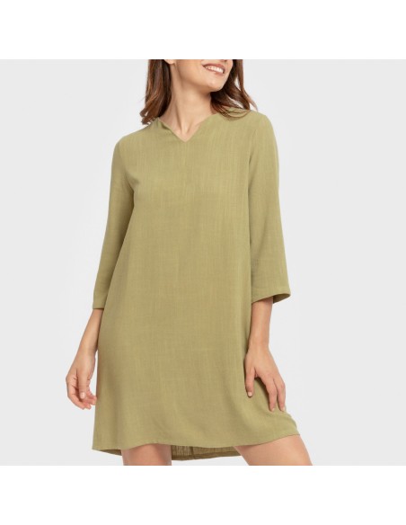 Camisola lino mujer lisa