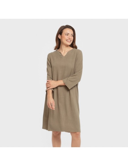 Camisola lino mujer lisa