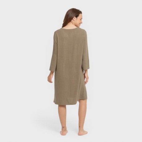 Camisola lino mujer lisa