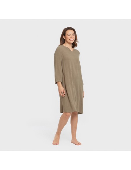 Camisola lino mujer lisa