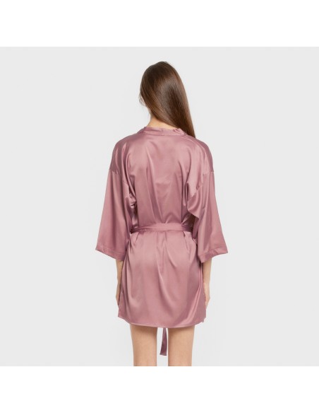 Bata corta mujer satén Friday liso