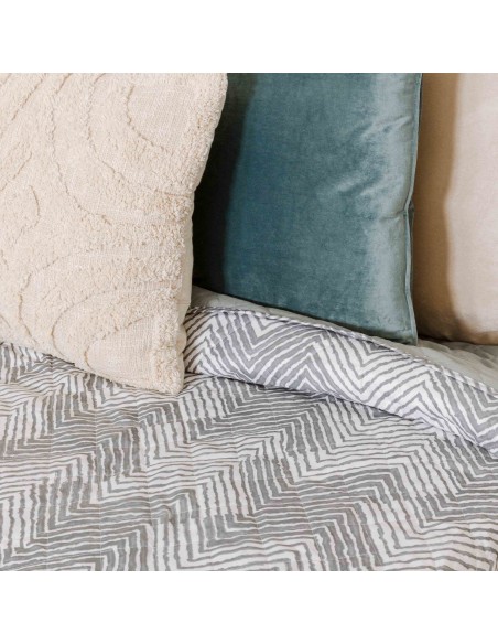 Colcha bouti Criselde verde seco