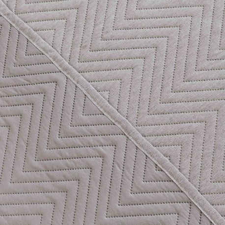Colcha bouti lisa efecto desgastado