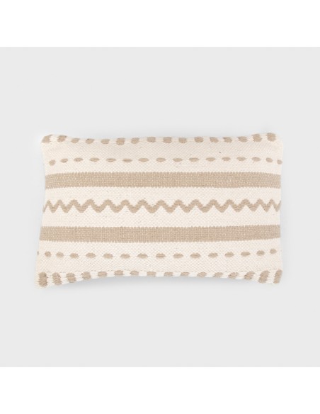 Cojín rectangular algodón Leito 30x50 - funda + relleno