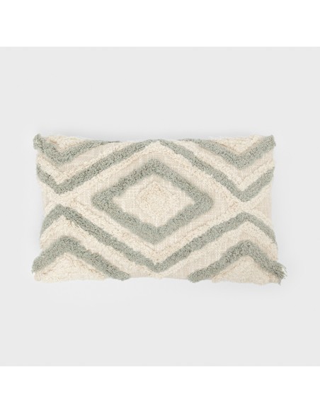 Cojín rectangular algodón 30x50 Basel - funda + relleno