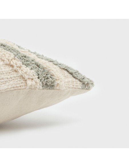 Cojín rectangular algodón 30x50 Basel - funda + relleno