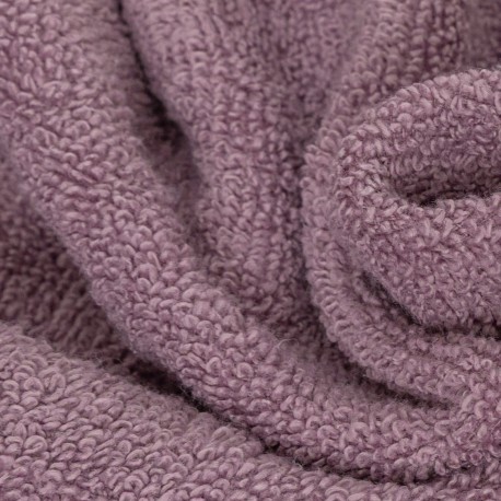 Toalla de baño 400gr Doble rizo morada