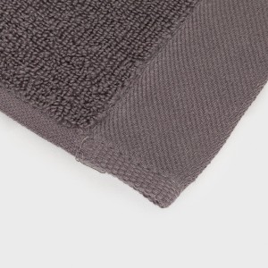 Toalla de baño 400gr Doble rizo gris marengo 2