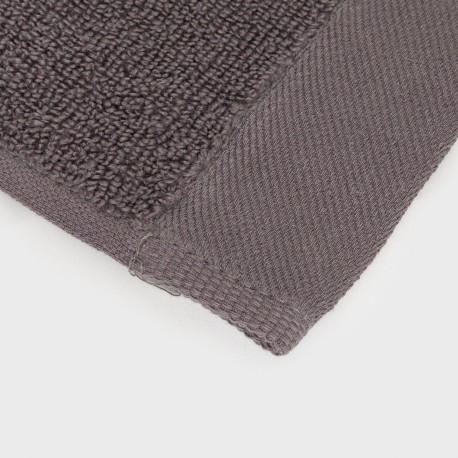 Toalla de baño 400gr Doble rizo gris marengo