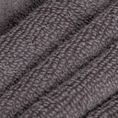 Toalla de baño 400gr Doble rizo gris marengo