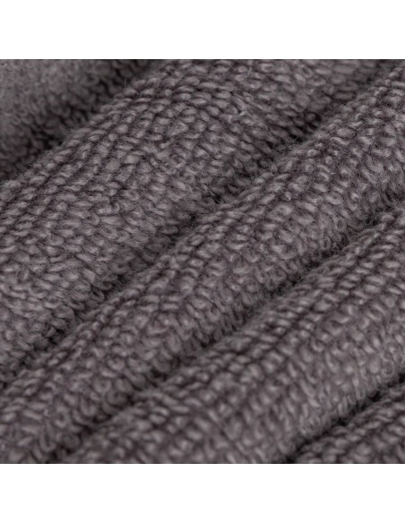 Toalla de baño 400gr Doble rizo gris marengo