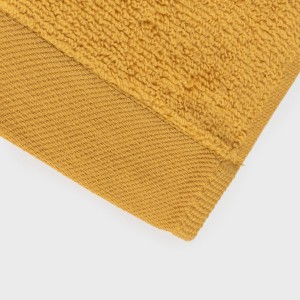 Toalla de baño 400gr Doble rizo mostaza 2