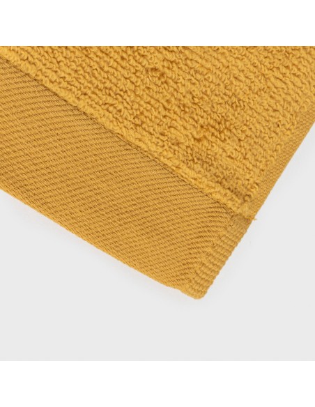 Toalla de baño 400gr Doble rizo mostaza
