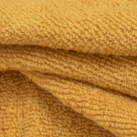 Toalla de baño 400gr Doble rizo mostaza
