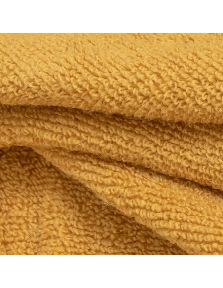 Toalla de baño 400gr Doble rizo mostaza