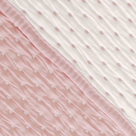 Colcha doble tela jacquard Punto