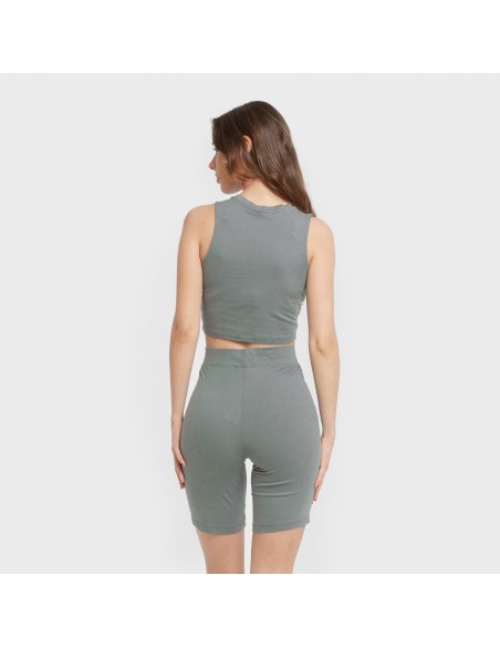 Top tirantes algodón deportivo liso