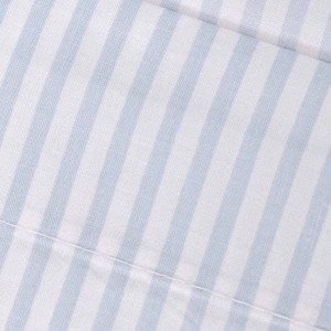 Juego de sábanas algodón percal Raya Kodac celeste 2