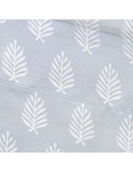 Juego de sábanas algodón percal Soma agua marina