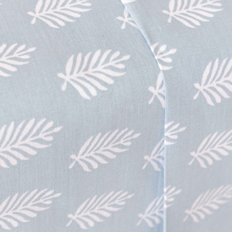 Juego de sábanas algodón percal Soma agua marina