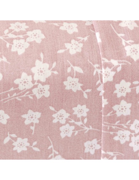 Juego de sábanas algodón percal Oniris malva