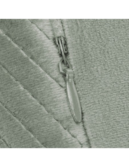 Cojín cuadrante New Hungria terciopelo liso 50x50 - funda + relleno