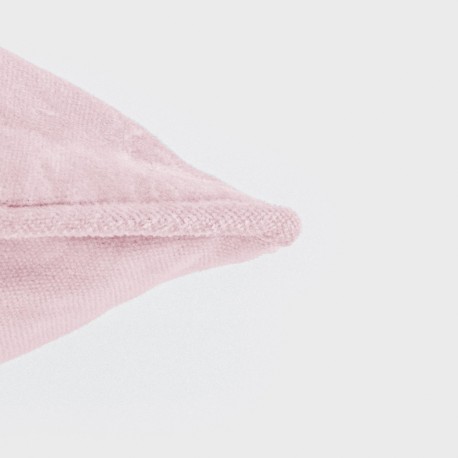 Cojín cuadrante terciopelo algodón liso - funda + relleno