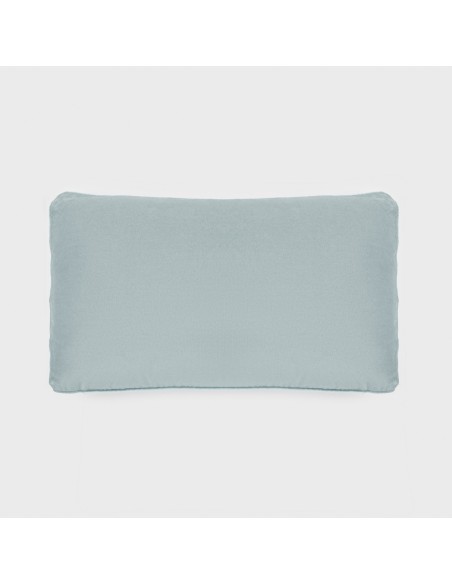 Cojín rectangular 30x50 terciopelo algodón liso - funda + relleno