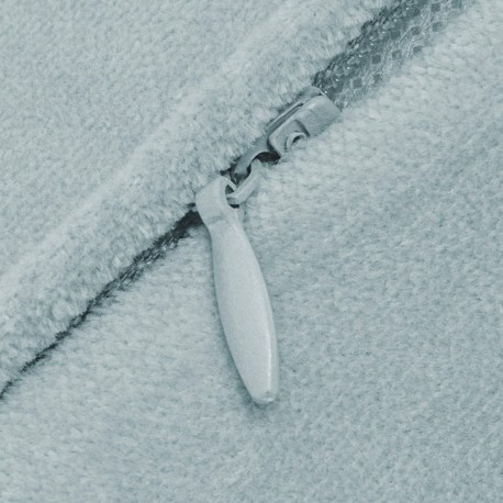 Cojín rectangular 30x50 terciopelo algodón liso - funda + relleno