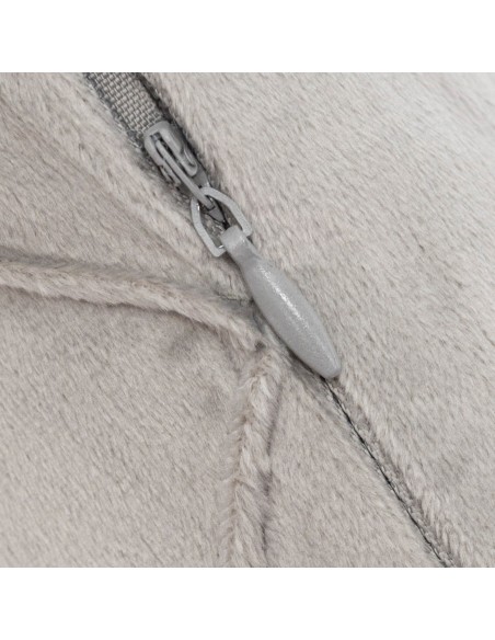 Cojín cuadrante New Rombo terciopelo liso 50x50 - funda + relleno