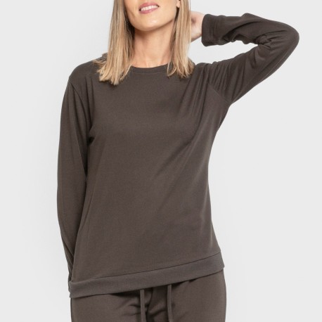 Sudadera basica deportiva mujer