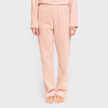 Pijama canalé Raya ancha lisa