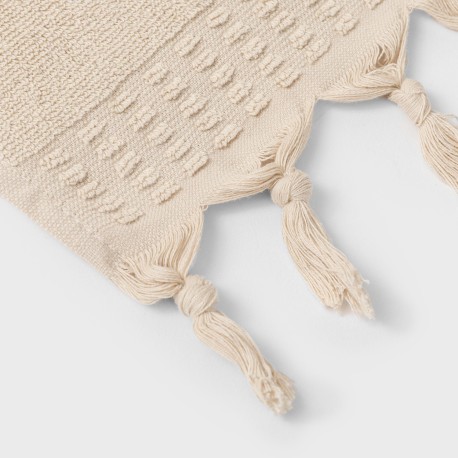 Toalla flecos lisa 550gr