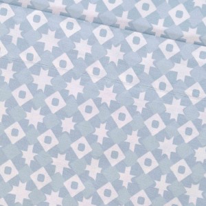 Juego de sábanas algodón Narciso indigo 2