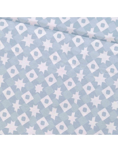 Juego de sábanas algodón Narciso indigo