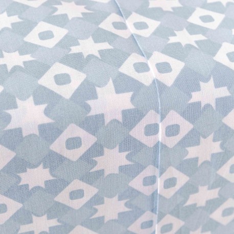 Juego de sábanas algodón Narciso indigo