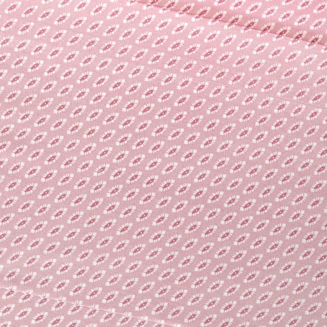 Juego de sábanas algodón Walia malva