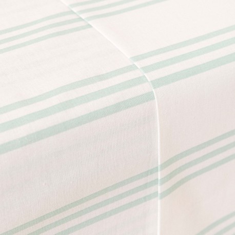 Juego de sábanas algodón Amunia verde keike