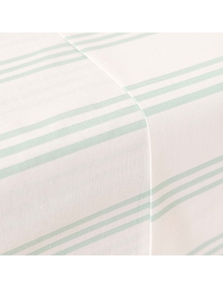 Juego de sábanas algodón Amunia verde keike