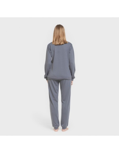 Pantalón largo basico deportivo mujer