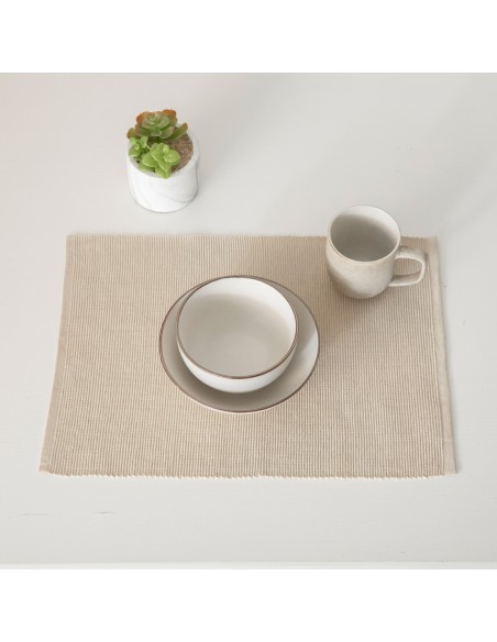 Mantel individual algodón liso